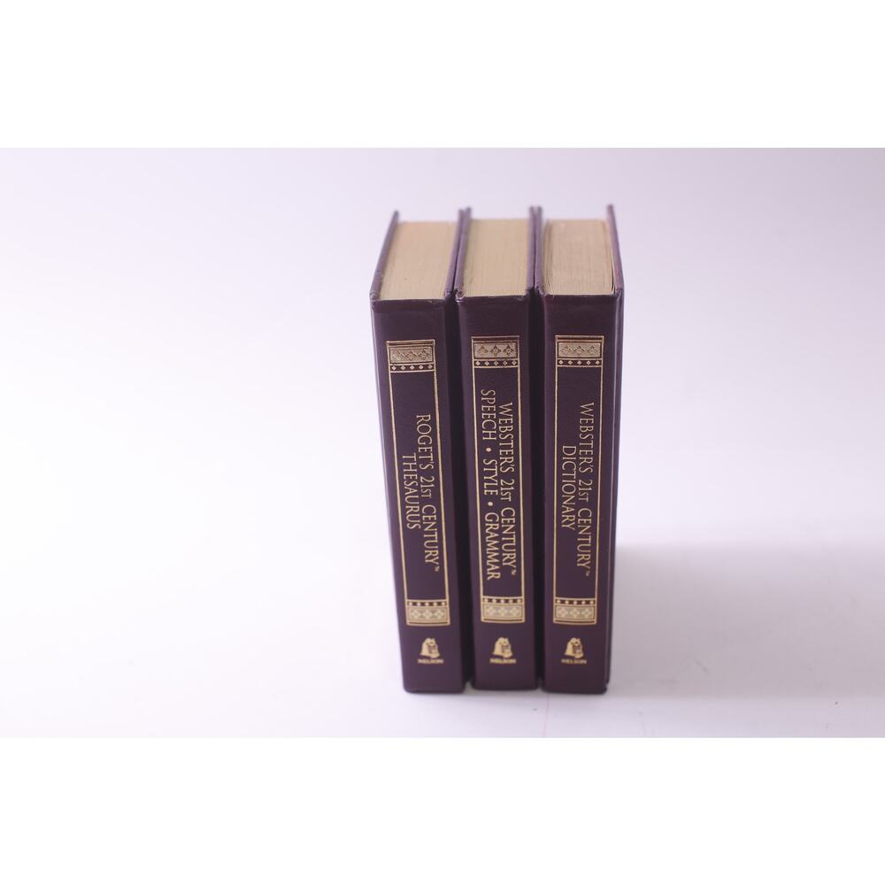 Roget's, Webster's, 21st Century, Desk Reference Set, Nelson, ~ 250605-WH 298